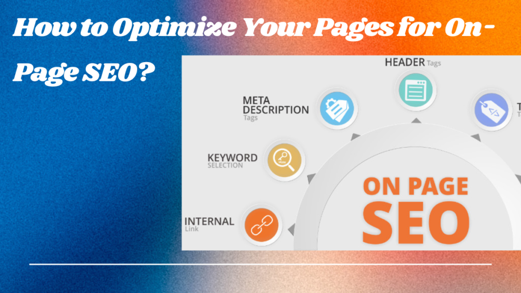 OPTIMIZE ON page SEO